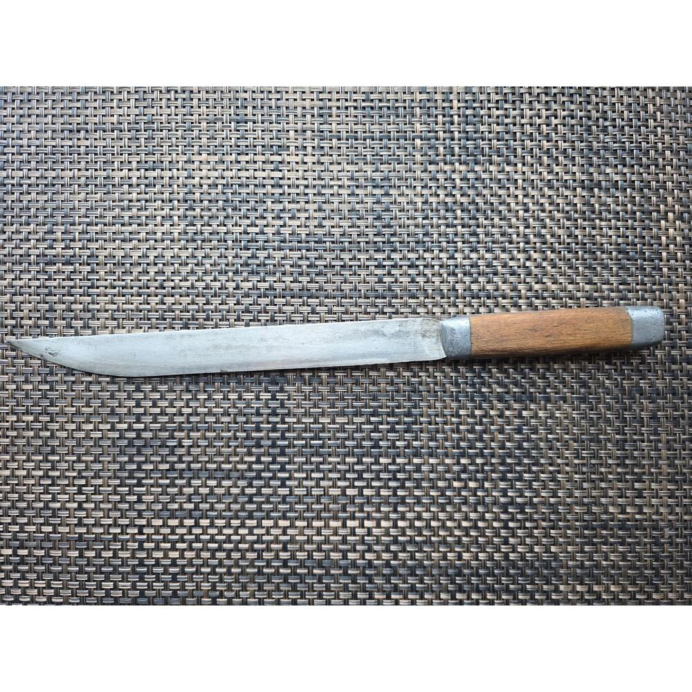 Vintage swedish style knife flat-ground carbon steel blade 13 inch